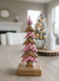 Candy Striped Downswept 8x3.5x3in