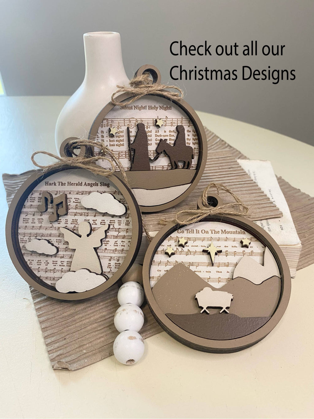 Blessed Assurance Ornament or Gift Tag