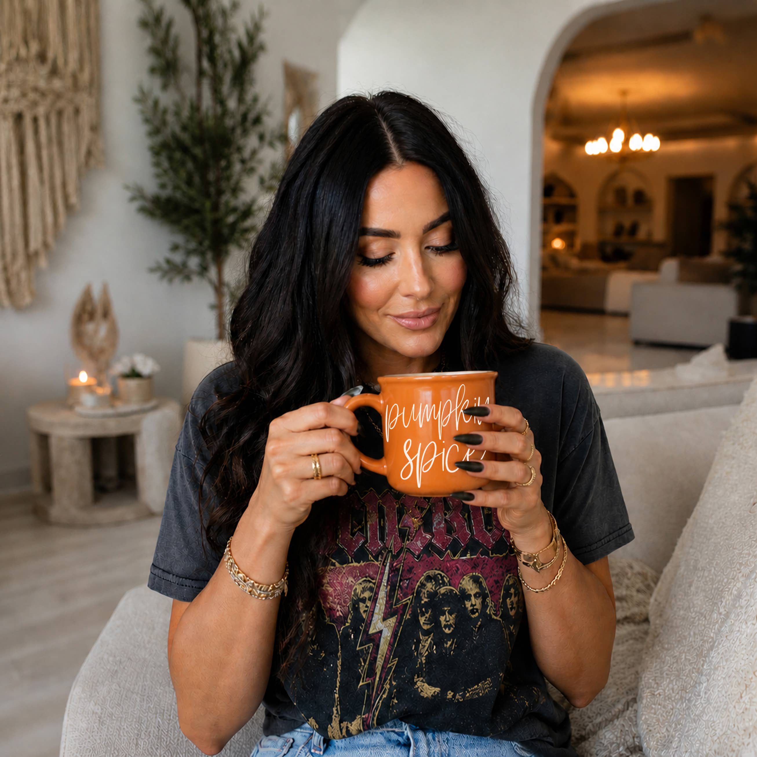 Hello Pumpkin Orange Fall Coffee Cup Pumpkin Spice Lover Mug