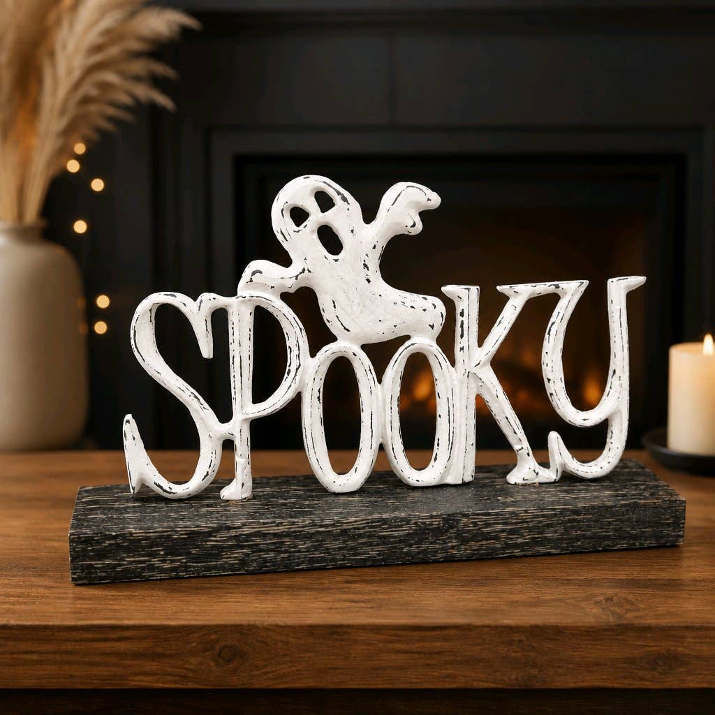 Spooky Ghost 9.5x7in