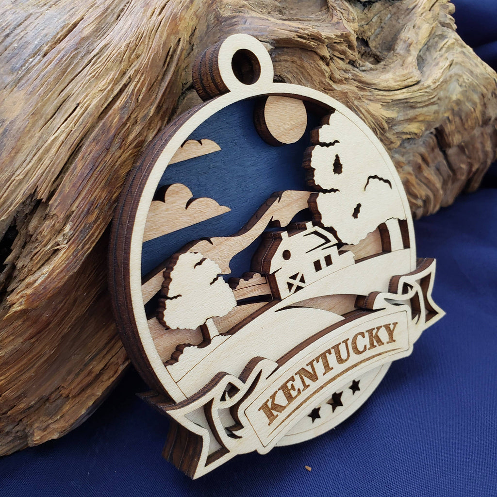 Discover Kentucky State Ornament
