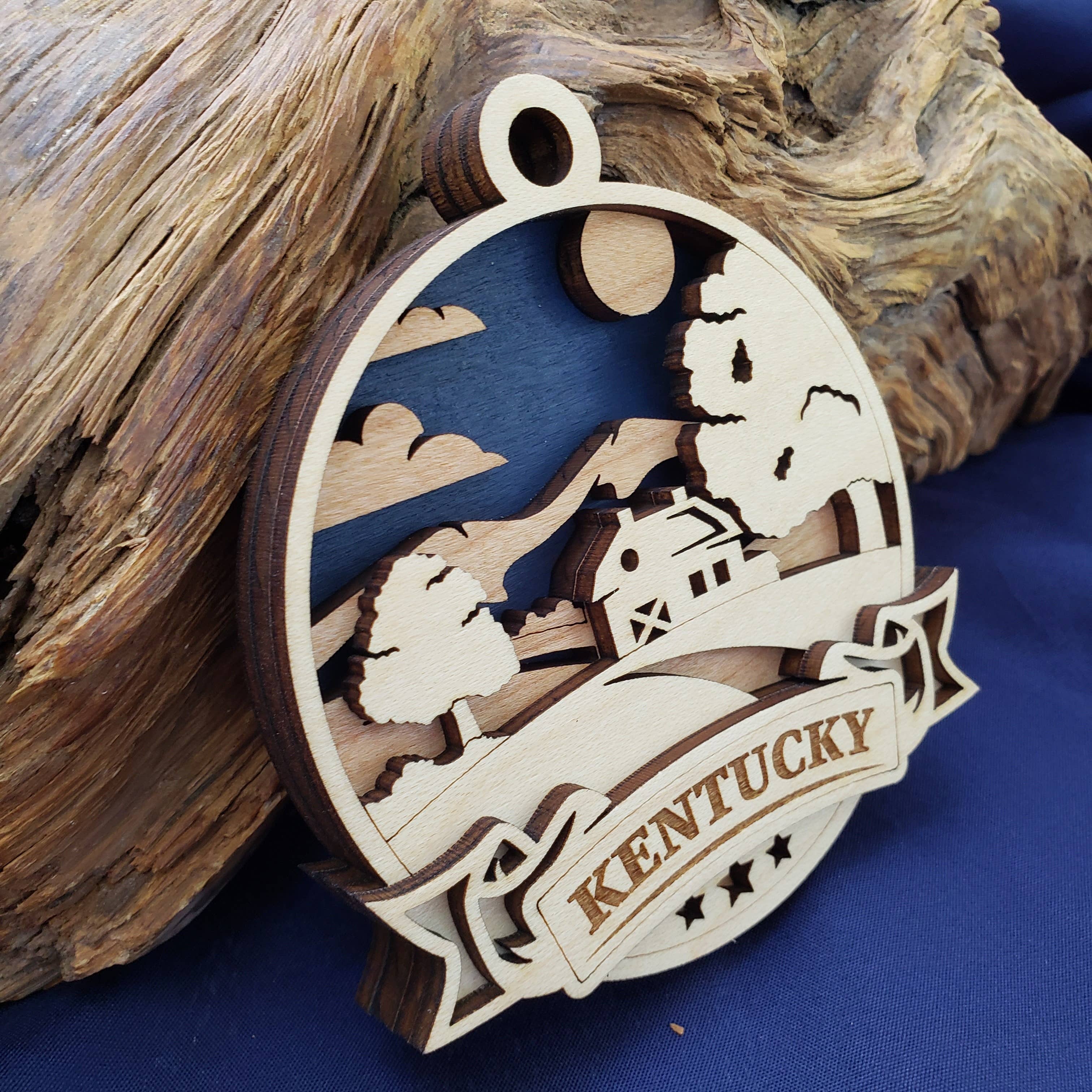 Discover Kentucky State Ornament
