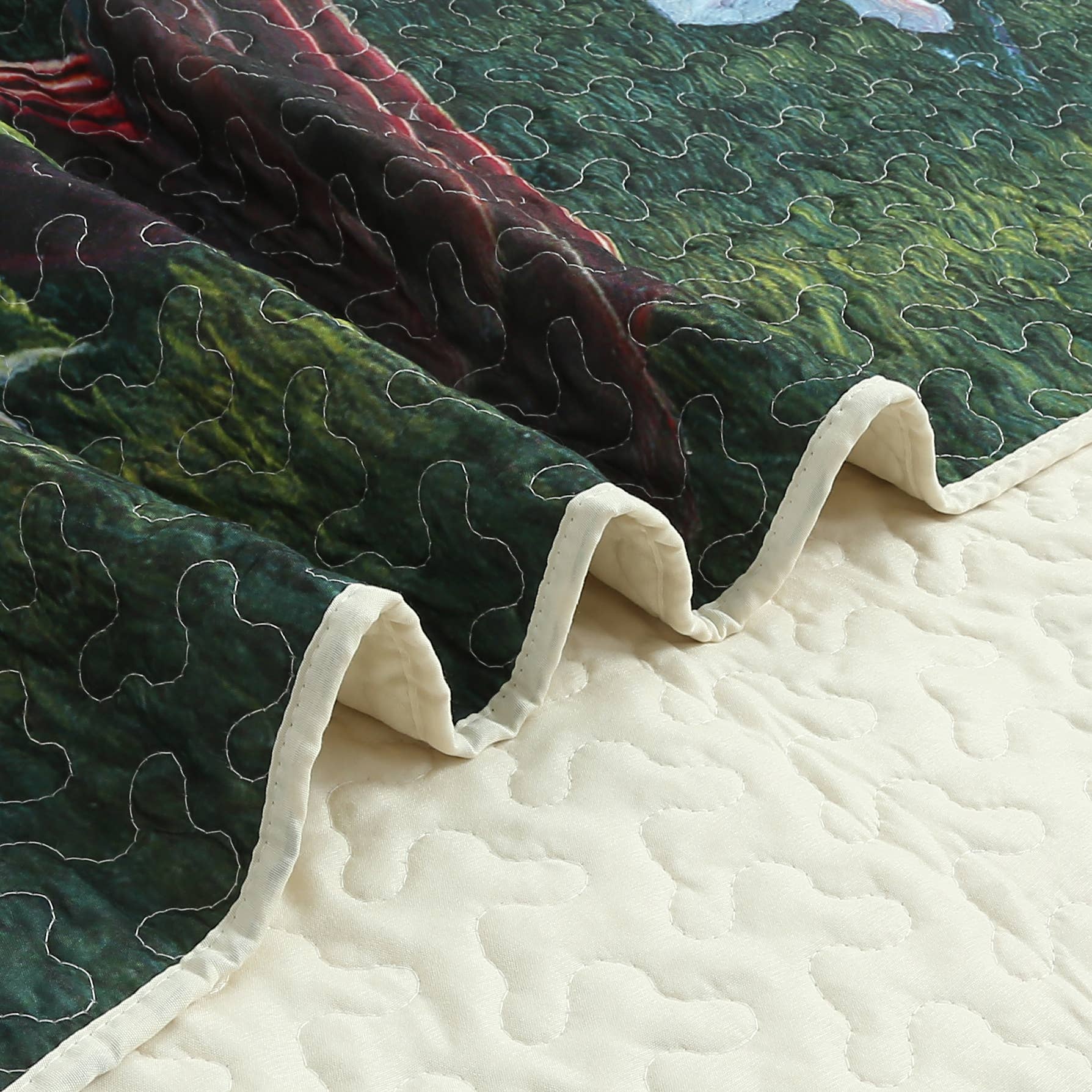 Cardinals Delight Scripture Inspirational Quilted Throw