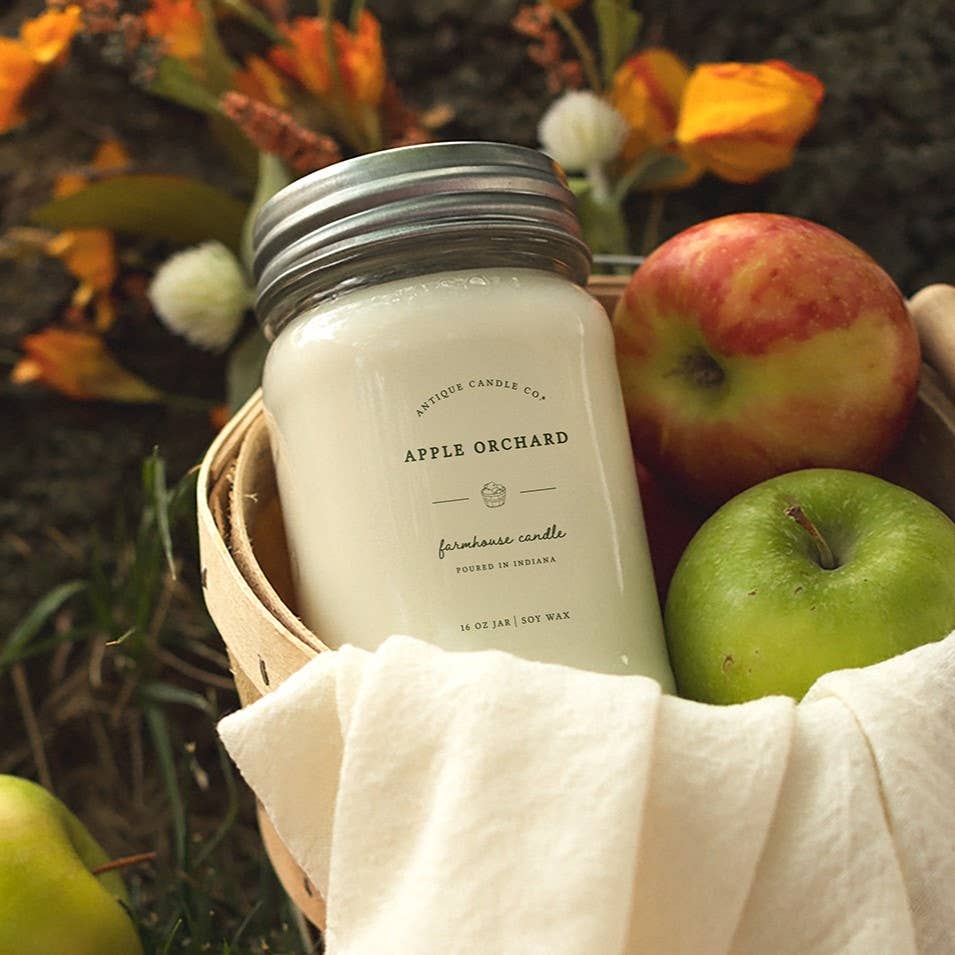 Apple Orchard - Soy Wax Mason Jar Candle