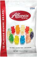 Albanese Gummi Bears 12 Flavor, 7.5oz, 12ct Case