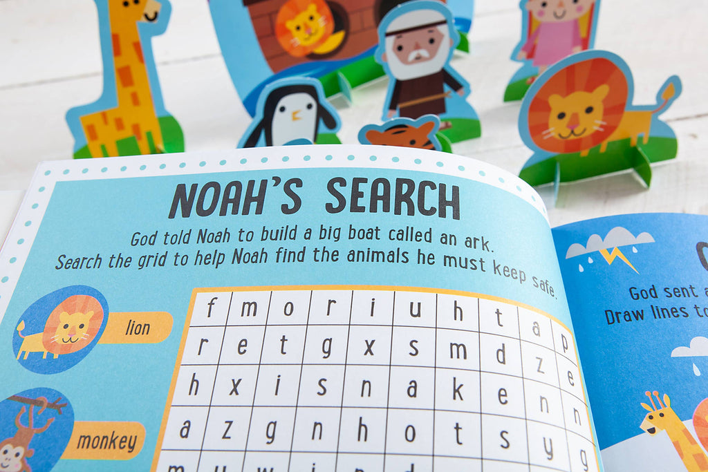 My Bible Stories Activity Book (Back to School Gifts)
