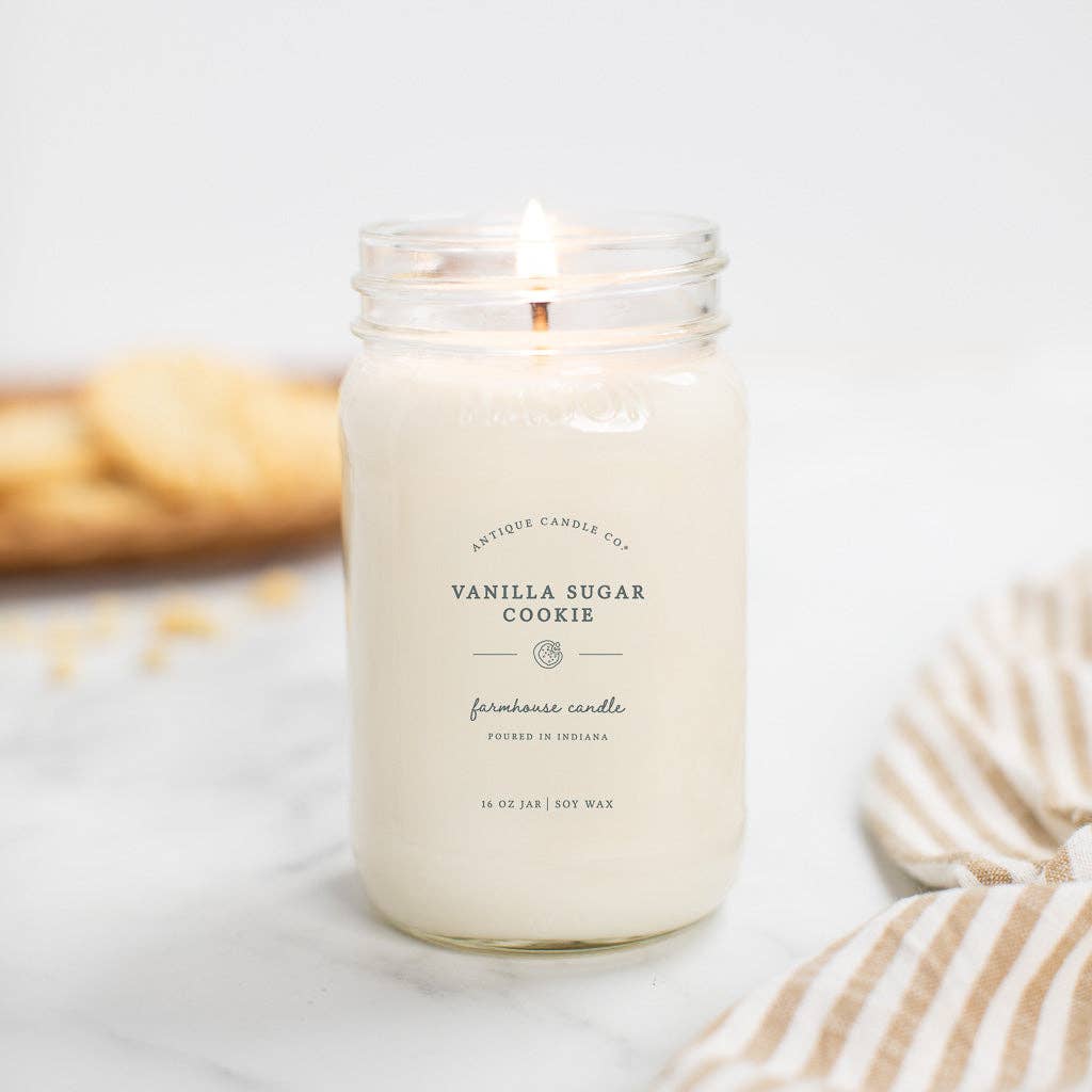 Vanilla Sugar Cookie - Soy Wax Candle