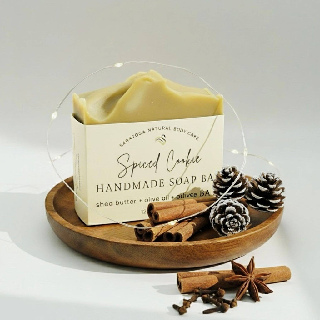 Spiced Cookie Handmade Soap Bar VEGAN WINTER SEASONAL