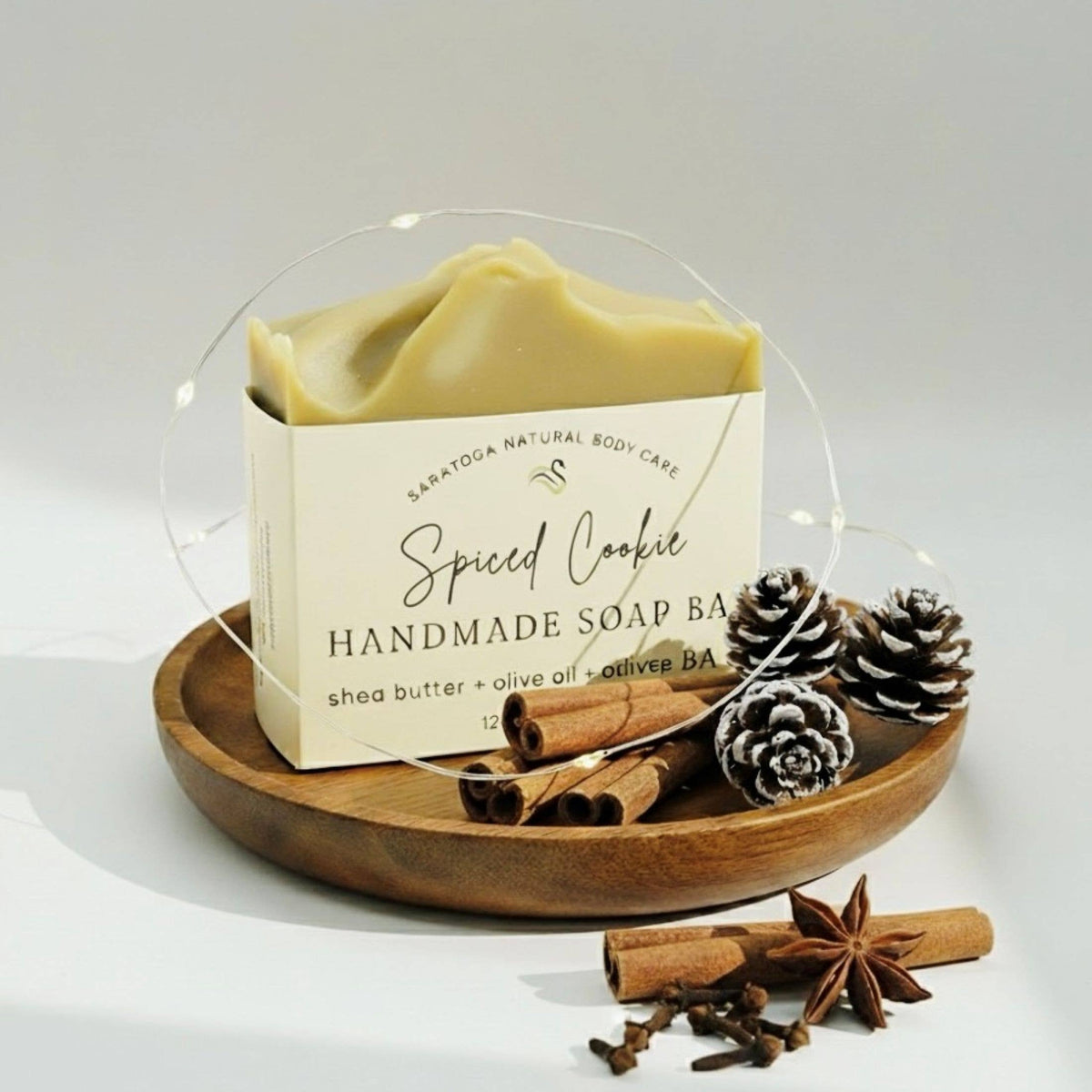 Spiced Cookie Handmade Soap Bar VEGAN WINTER SEASONAL