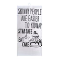 "Stay Safe and Eat Cake" Decorative Kitchen Towel